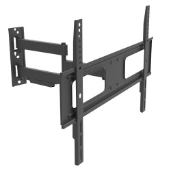 Halterung mit Arm - Unterstütztes Gewicht 50Kg - VESA 600x400mm - Abstand zur Wand von 60-473mm - Neigung -20º / +10º - Drehung 