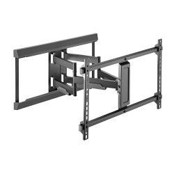 Halterung mit Arm - Unterstütztes Gewicht 60Kg - VESA 600x400mm - Abstand zur Wand von 63-536mm - Neigung +5º / -10º - Drehung +