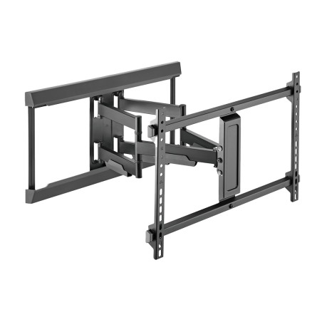 Bracket with arm - Supported weight 60Kg - VESA 600x400mm - Distance to wall from 63-536mm - Tilt +5º / -10º - Rotation + - LPA7