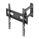 Bracket with arm - Supported weight 35Kg - VESA 400x400mm - Distance to wall from 63-358mm - Tilt +3° / -15° - Rotation + - LPA7