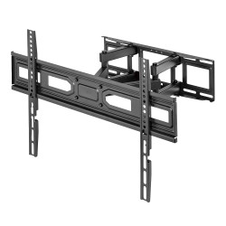 Bracket with arm - Supported weight 40Kg - VESA 600x400mm - Distance to wall from 67-355mm - Tilt +3º / -15º - Rotation + - LPA7
