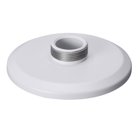 Dachauflage - Geeignet für motorisierte Domos - Hergestellt aus Aluminium - 37 (H) x 169 (Ø) mm - Kabelstift - PFA102 - 1