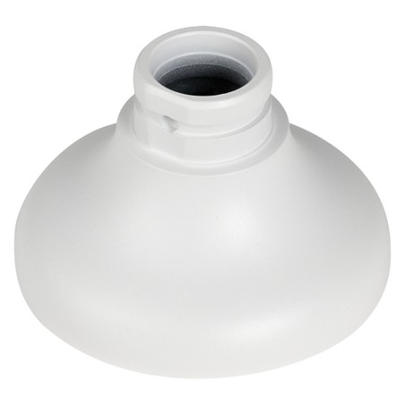 Dachauflage - Geeignet für Dome´s - Hergestellt aus Aluminium - 83.5 (H) x 134.1 (Ø) mm - Kabelstift - PFA106 - 1