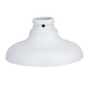 Branded - Dachauflage - Geeignet für Dome - Hergestellt aus Aluminium - 83.5 (H) x 166 (Ø) mm - Kabelstift - PFA10C - 1