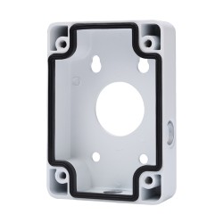 Anschlussbox - Für motorisierte Domes - Geeignet für den Außenbereich - Wandinstallation - Farbe weiß 160 (H) x 115 (L) x 39 (B)