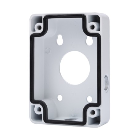 Anschlussbox - Für motorisierte Domes - Geeignet für den Außenbereich - Wandinstallation - Farbe weiß 160 (H) x 115 (L) x 39 (B)