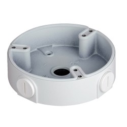 Anschlussbox - Für Dome-Kameras - Geeignet für den Außenbereich - Decken- oder Wandinstallation - Kabelstift - Farbe weiß 34 (H)