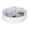 Connection box - For dome cameras - Suitable for outdoor use - Ceiling or wall installation - Colour white 38(Al) x 161 (Ø) mm -