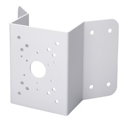 Eckstütze - Öffnungswinkel 90º - Geeignet für den Außenbereich - Galvanisch verzinkter Stahl - Farbe weiß 170 (H) x 243 (L) x 13