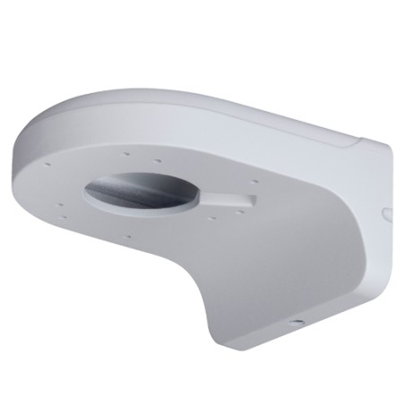 Wall mount - For dome cameras - Suitable for outdoor use - White color - Maximum load 1 kg - Cable pin - PFB203W - 1