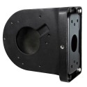 Wall mount - For dome cameras - Suitable for outdoor use - Colour black 76 (H) x 122 (L) x 160 (W) - Maximum load - PFB203W-B - 