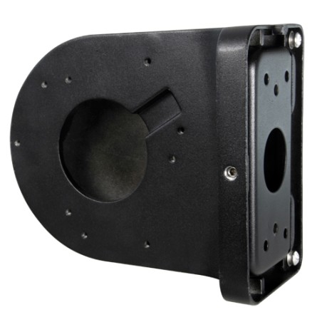 Wall mount - For dome cameras - Suitable for outdoor use - Colour black 76 (H) x 122 (L) x 160 (W) - Maximum load - PFB203W-B - 