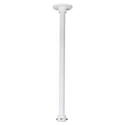 Dachauflage - Höhe 767 mm x 128.8 (Ø) mm - Geeignet für den Außenbereich - Weiße Farbe - Kompatibel mit XSECURITY - Kabelstift -