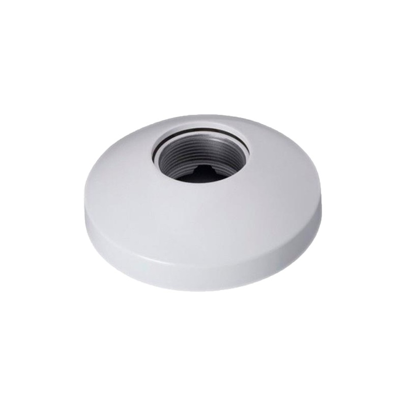 Dachauflage - Geeignet für motorisierte Domos - Hergestellt aus Aluminium und Polycarbonat - 41,5 mm (H) x 133,6 mm (Ø) - Kabels