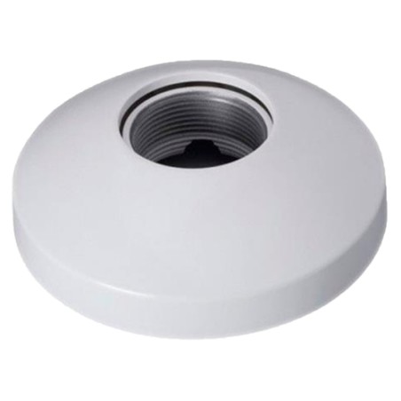 Dachauflage - Geeignet für motorisierte Domos - Hergestellt aus Aluminium und Polycarbonat - 41,5 mm (H) x 133,6 mm (Ø) - Kabels