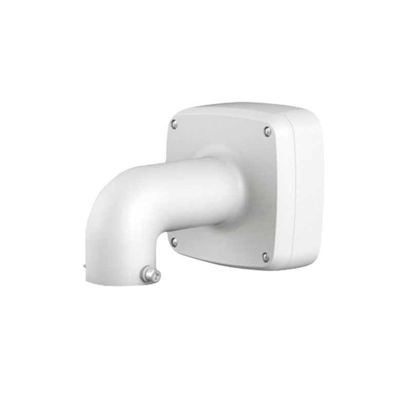 Wandhalterung - Für Dome-Kameras - Geeignet für den Außenbereich - Weiße Farbe - Kabelstift - 134 mm (H) x 134 (B) x 187,5 (L) m