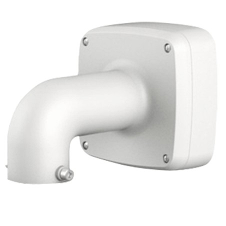 Wall mount - For dome cameras - Suitable for outdoor use - White colour - Cable pin - 134 mm (H) x 134 (W) x 187.5 (L) m - PFB30