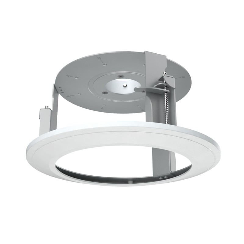 Safire Smart bracket for ceiling mounting - For dome cameras - Diameter 233 mm - Suitable for indoor use - White colour - SF-CBR