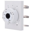 Safire Smart Pole Mount - Height 215 mm - Diameter of the base for the cameras 112 mm - Suitable for outdoor use - White colour 