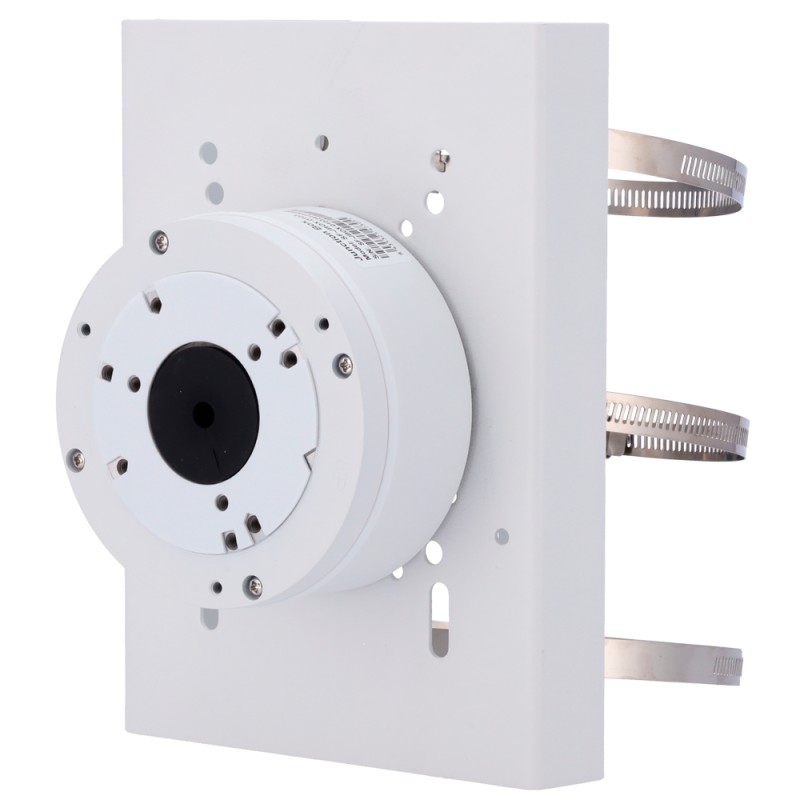 Safire Smart Pole Mount - Height 215 mm - Diameter of the base for the cameras 112 mm - Suitable for outdoor use - White colour 
