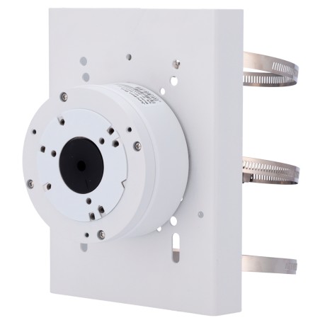 Safire Smart Pole Mount - Height 215 mm - Diameter of the base for the cameras 112 mm - Suitable for outdoor use - White colour 