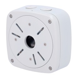 Anschlussbox - Für Bullet- oder Dome-Kameras - Geeignet für den Außenbereich - Decken- oder Wandinstallation - Kabelstift / Mehr