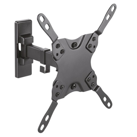 Wall mount for LCD monitor - Tilt -12º ~ 5º - Rotation -90º ~ 90º - Wall distance 60~190 mm - Maximum load 20 Kg - Bil - TVM-235