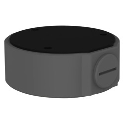 Anschlussbox - Für Dome-Kameras - Geeignet für den Außenbereich - Decken- oder Wandinstallation - Kabelstift - Farbe schwarz - U