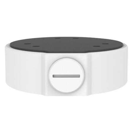 Connection box - For dome cameras - Suitable for outdoor use - Ceiling or wall installation - Cable pin - White colour - UV-TR-J