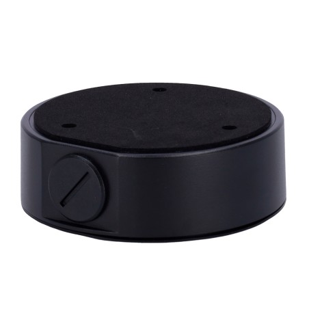Anschlussbox - Für Dome-Kameras - Geeignet für den Außenbereich - Decken- oder Wandinstallation - Kabelstift - Farbe schwarz - U
