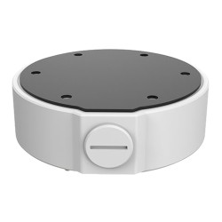 Connection box - For dome cameras - Suitable for outdoor use - Ceiling or wall installation - Cable pin - White colour - UV-TR-J