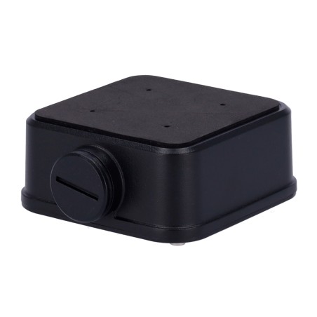 Junction box - For bullet cameras - Suitable for outdoor use - Ceiling or wall installation - Colour black - Cable pin - UV-TR-J