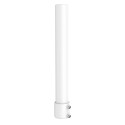 Dachstütze für motorisierte Domos - Höhe 223 mm - Geeignet für den Außenbereich - Weiße Farbe - Hergestellt aus Aluminium - UV-T