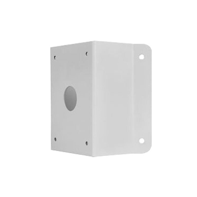 Ecke Unterstützung - Für UNIVIEW-Kameras - Geeignet für den Außenbereich - Weiße Farbe - Kabelstift - 215 mm (H) x 210 (B) x 122