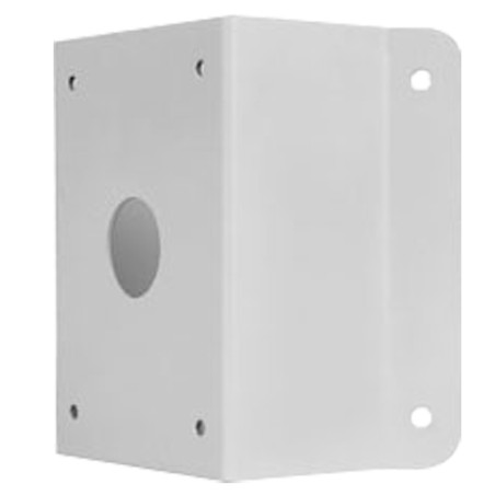 Ecke Unterstützung - Für UNIVIEW-Kameras - Geeignet für den Außenbereich - Weiße Farbe - Kabelstift - 215 mm (H) x 210 (B) x 122