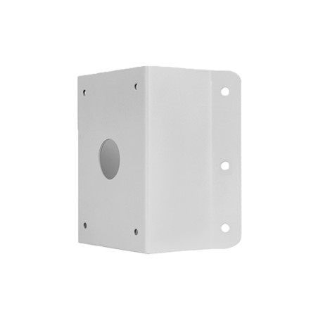 Corner support - For motorised UNIVIEW cameras - Suitable for outdoor use - Cable pin - White colour - 215 mm (H) x - UV-TR-UC08