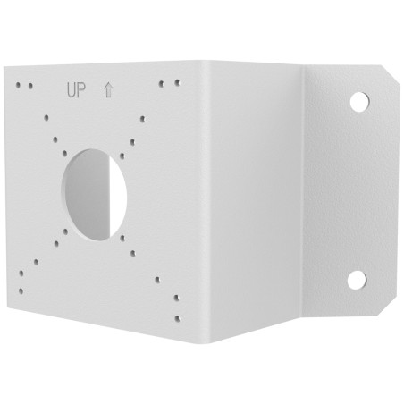Corner support - For bullet and dome cameras - Suitable for outdoor use - White colour - Cable pin - 116 mm (H) x 127( - UV-TR-U
