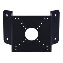Ecke Unterstützung - Für Bullet- und Dome-Kameras - Geeignet für den Außenbereich - Farbe schwarz - Kabelstift - 116 mm (H) x 12