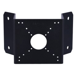 Ecke Unterstützung - Für Bullet- und Dome-Kameras - Geeignet für den Außenbereich - Farbe schwarz - Kabelstift - 116 mm (H) x 12