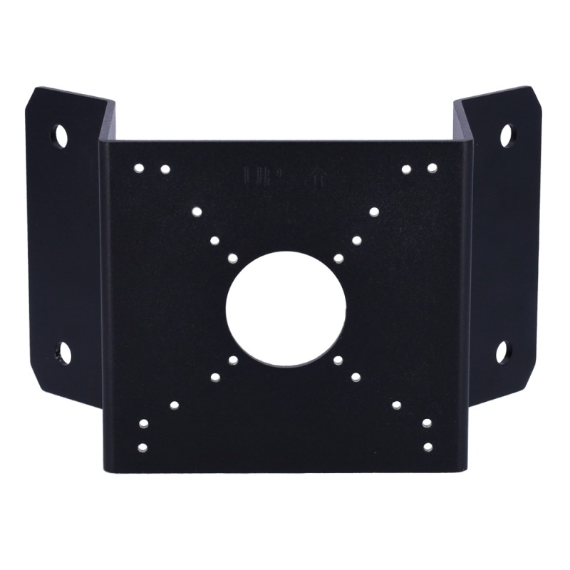 Ecke Unterstützung - Für Bullet- und Dome-Kameras - Geeignet für den Außenbereich - Farbe schwarz - Kabelstift - 116 mm (H) x 12
