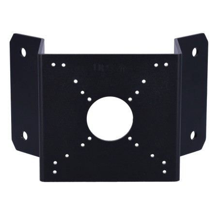 Ecke Unterstützung - Für Bullet- und Dome-Kameras - Geeignet für den Außenbereich - Farbe schwarz - Kabelstift - 116 mm (H) x 12