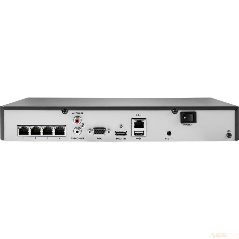 ABUS IP Videoüberwachung 4-Kanal PoE Rekorder