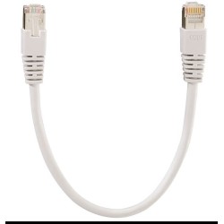 Rutenbeck Patchkabel RJ45, CAT8.1 2000Mhz, 2m, grau, S-STP(S/FTP), LSZH, AWG26, PK Cat.8.1/Class I 2,0 m - 184913 - 1
