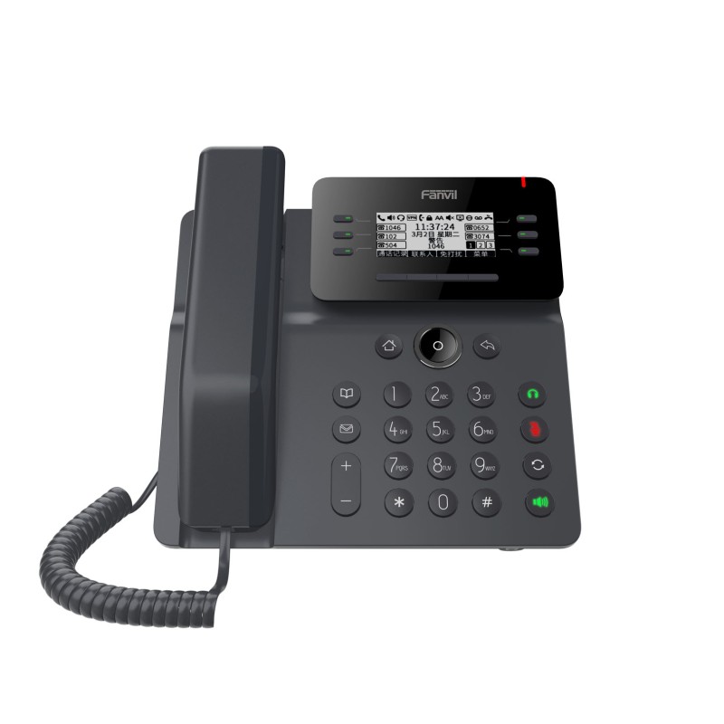 Fanvil V62, Essential Business Phone / SIP / POE / Gigabit / USB-Port - 209410 - 1