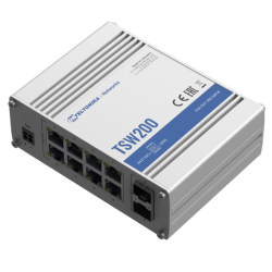 Teltonika · Switch · TSW200 · 8 Port Gigabit Industrial...