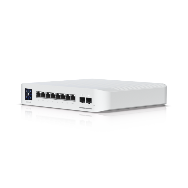 Ubiquiti Switch full managed Layer3 10 Port &bull 8x GbE &bull PoE Budget 120W &bull 2x PoE bt &bull 6x PoE at &bull 2x SFP+ &bu