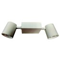 Synergy 21 LED Track Series double track lights 2x25W pivoting warm white - 213581 - 5