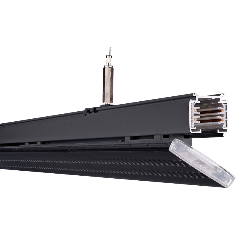 Synergy 21 LED Track-Serie für Stromschiene VLG-Serie 35-50W, 90°, CCT, CRI80 Schwarz Single-Sided-Rotation - 256574 - 4