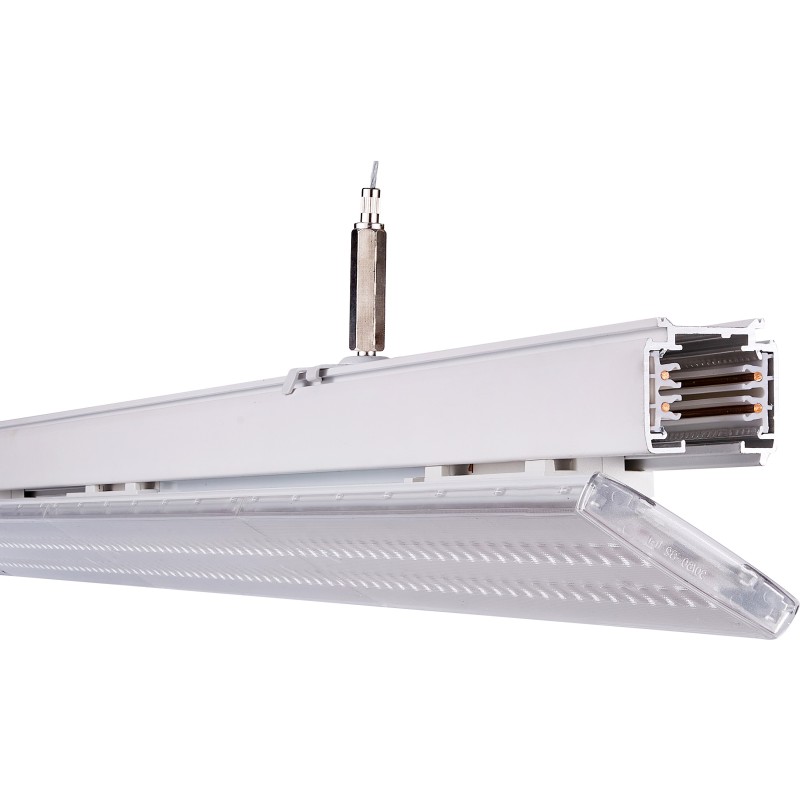 Synergy 21 LED Track-Serie für Stromschiene VLG-Serie 35-50W, 90°, CCT, CRI80 Weiß Single-Sided-Rotation - 256575 - 4