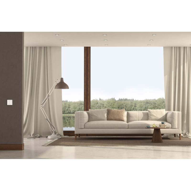 Shelly · Plug & Play · "BLU Wall Switch 4 ZB DK" · Wandtaster · 4-fach · 16 Aktionen · Weiß - 256920 - 3